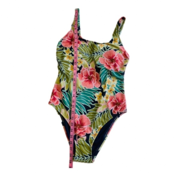 Hurley Ladies’ Swimsuit, Pink Floral, Adjustable Straps, Medium, NWT - Picture 9 of 12